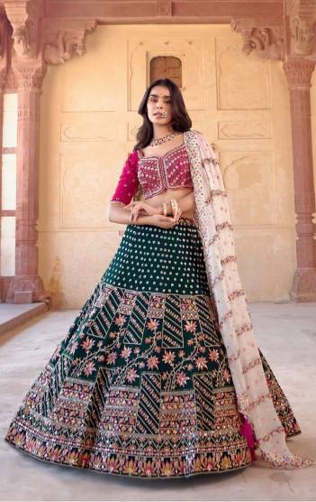 Coutoure By Navkar Designer Partywear Readymade Lehenga Choli Collection